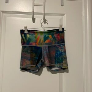 Niyama Sol women’s S multicolor booty shorts. New. Never worn.